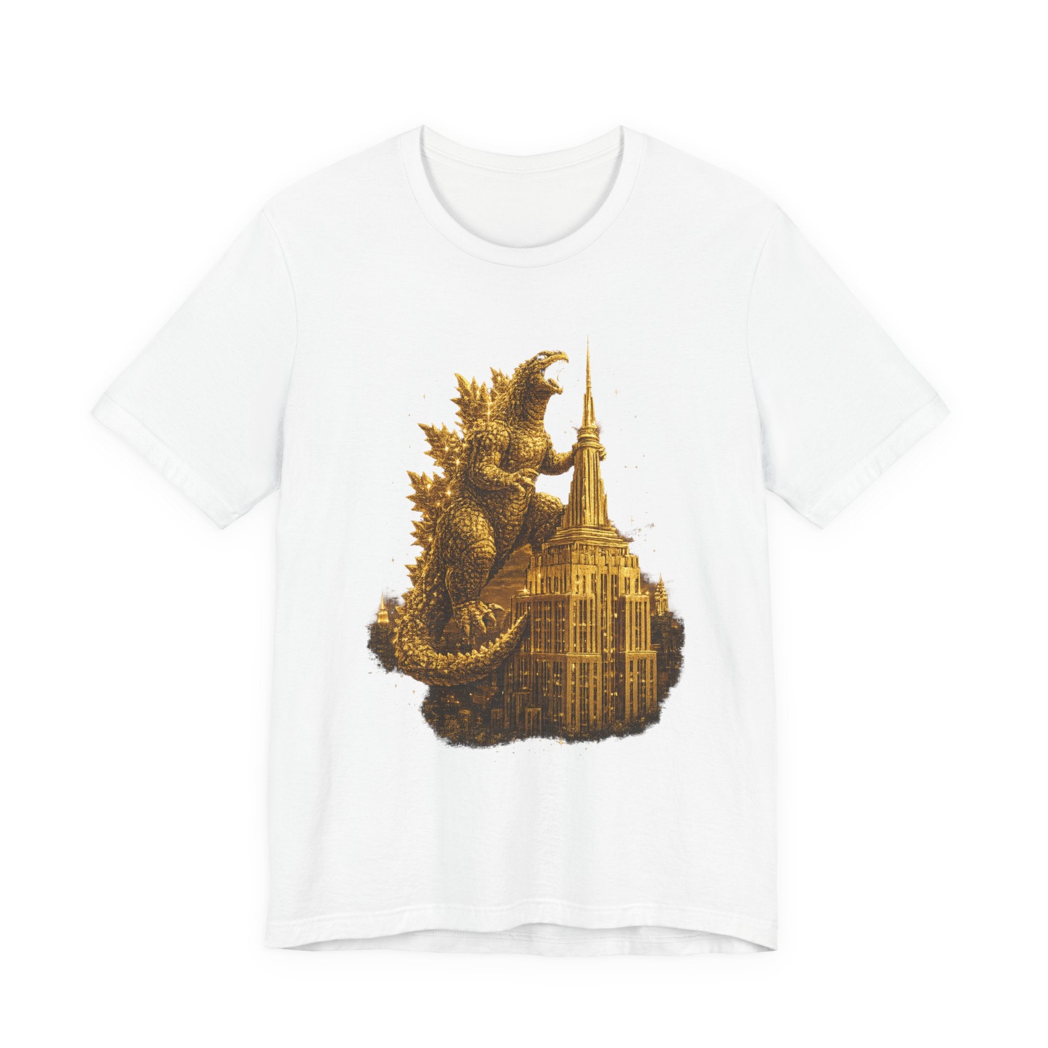 Godzilla Empire State Tee - Retro Monster NYC Graphic T-Shirt