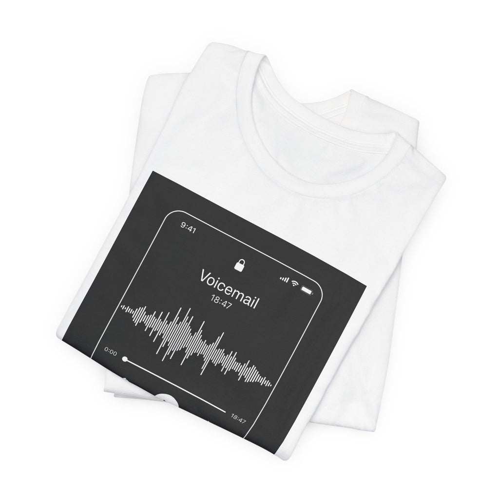 AI Voice Apology Tour Tee