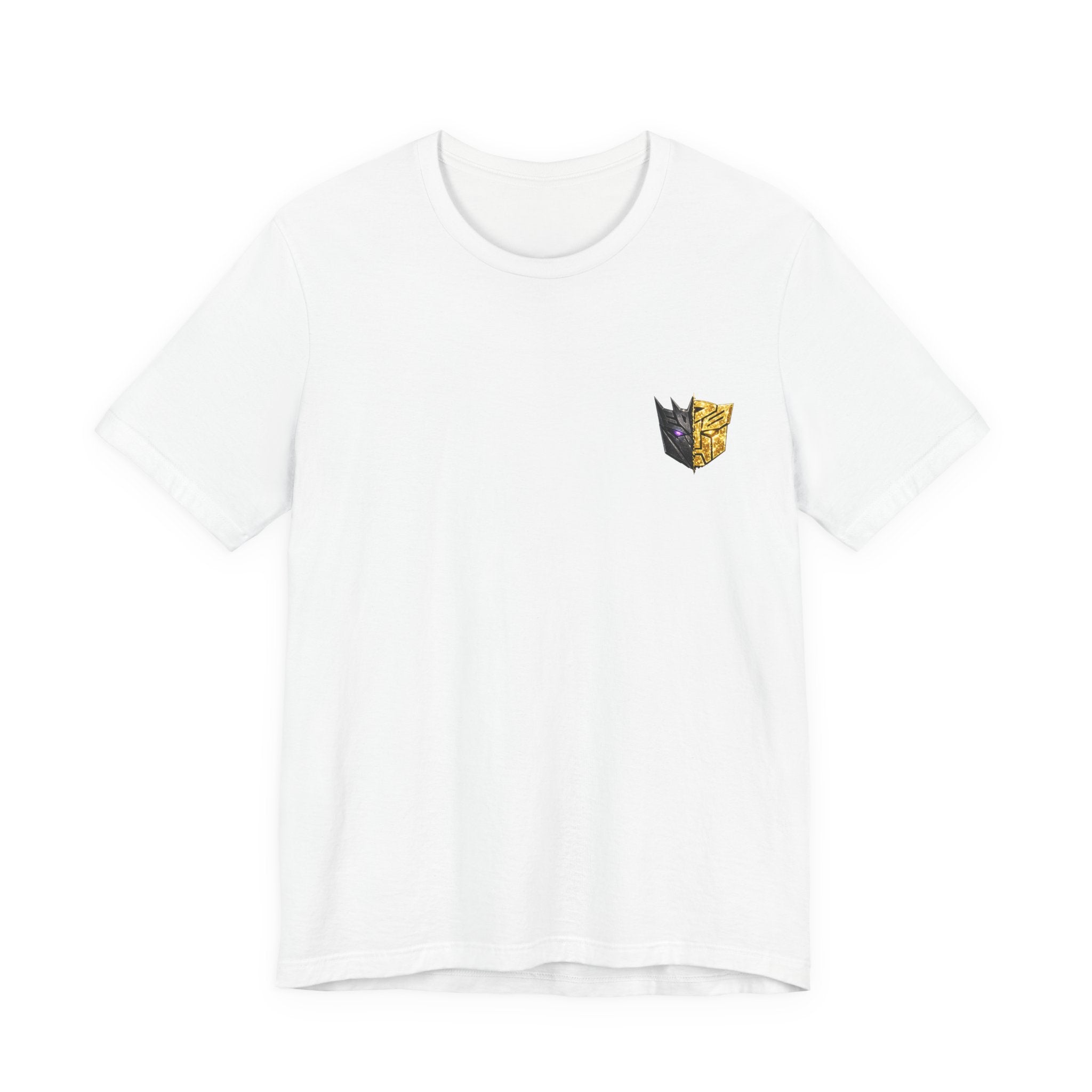 Gold Split Two Faced Mask Tee