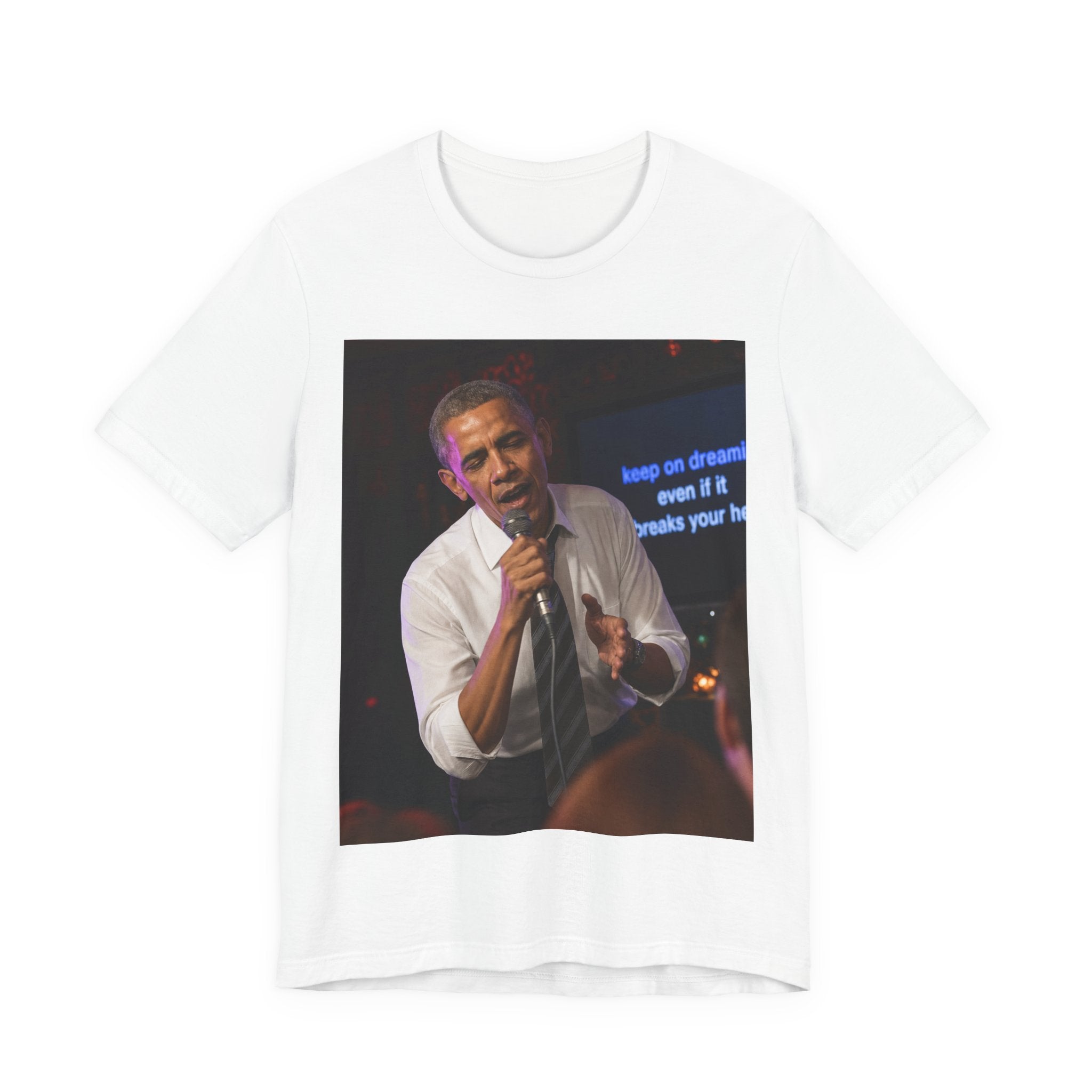 Presidential Karaoke Mic Drop Tee